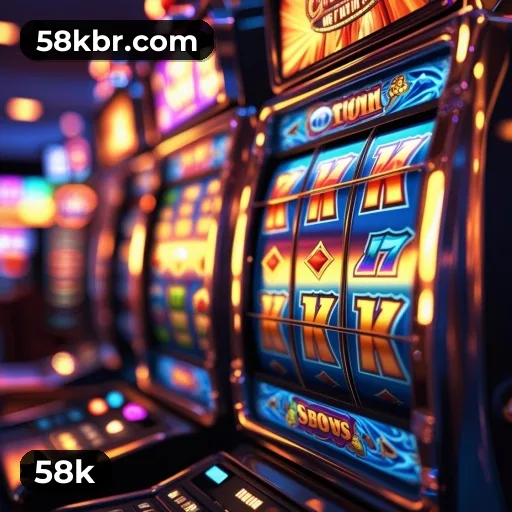 App 58k para iOS e Android — interface mobile, login biométrico e PIX integrado