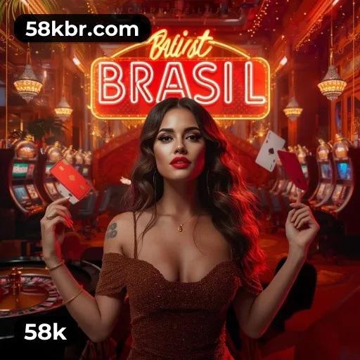 App 58k para iOS e Android — interface mobile, login biométrico e PIX integrado